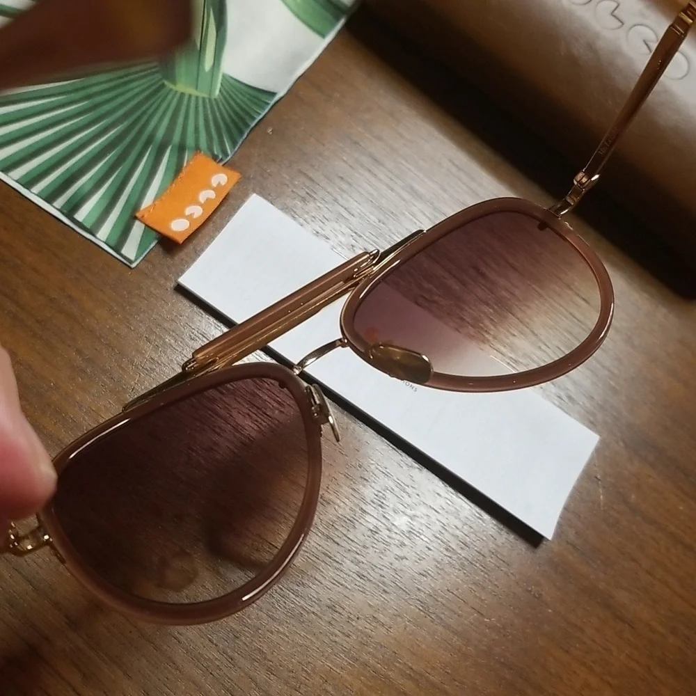 MR LEIGHT by GARRETT LEIGHT Doheny SL Sunglasses ~ Aviator Rosewood NWT